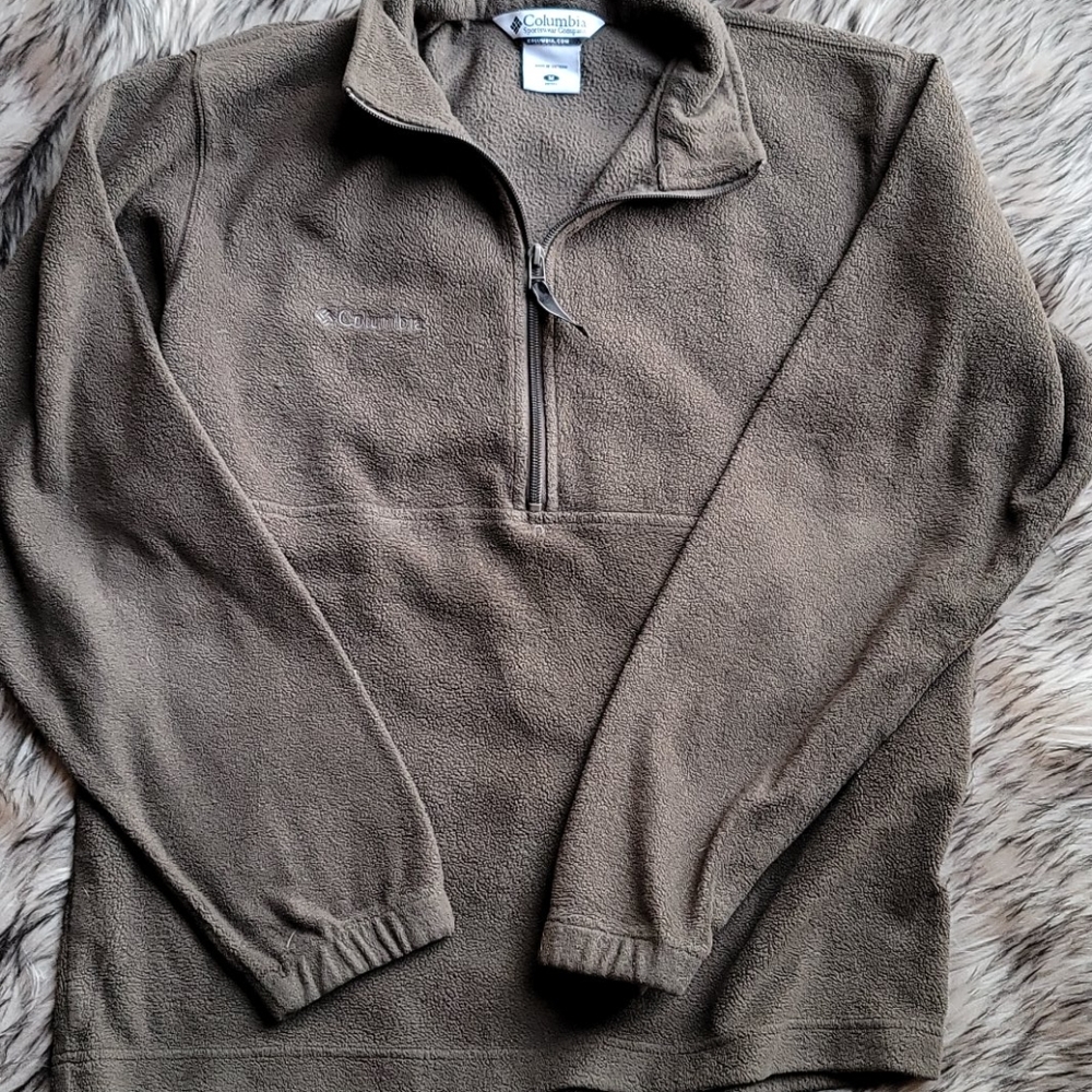 Columbia sweater 1/2 zip